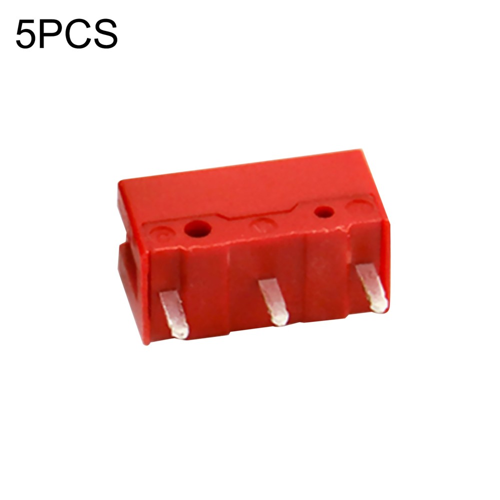 5Pcs Button Switch Mouse Microswitch For Logitech G700 G502 Gaming Mice 3-Pins