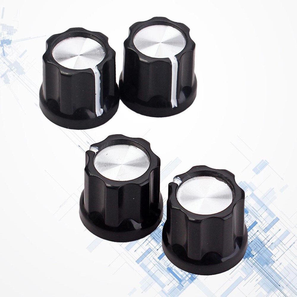 4Pcs Guitar Knobs Replacement Guitar Tuning Knobs Guitar Amp Knob