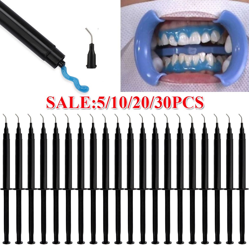 Dental Gingival Gel Dam Barrier Gum Protector Syringe Teeth Whitening Gel Kit