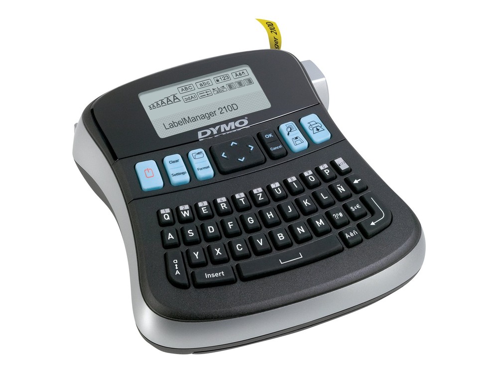 Dymo LabelManager 210D Label Printers White Black Needle / S0784470