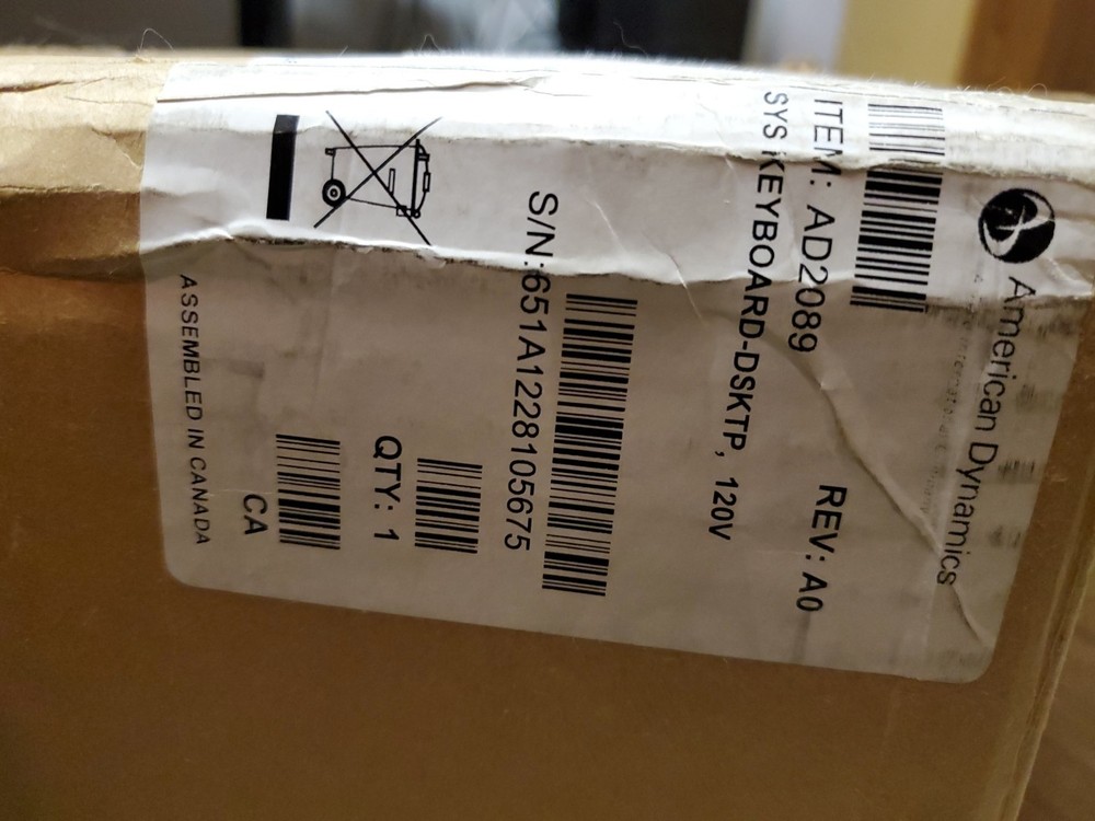 American Dynamics AD2089 camera controller. CCTV. NEW IN BOX