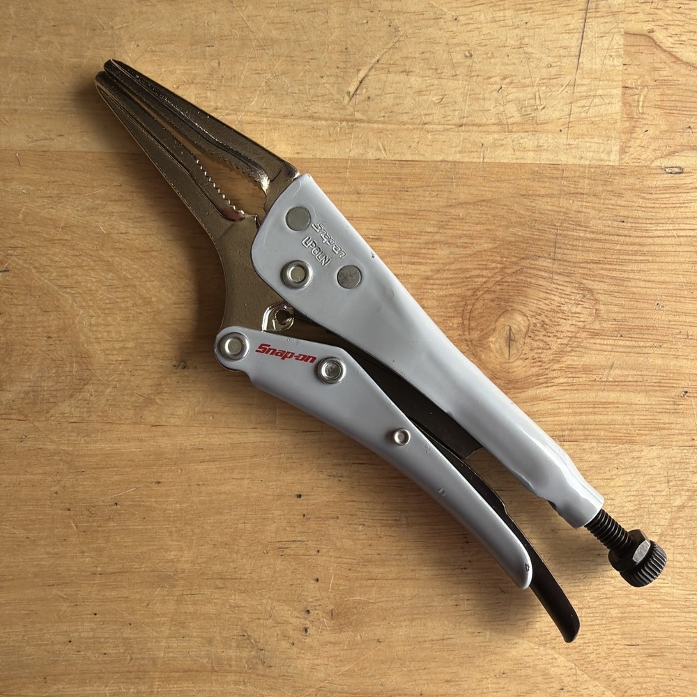 Snap On Tools 6" Long Nose Locking Pliers LP6LN Spain New Other 2025 Date Code