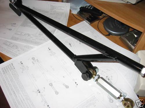 #09 Street rod LADDER BAR REAR SUSPENSION PLANS Ladder link bar race suspension