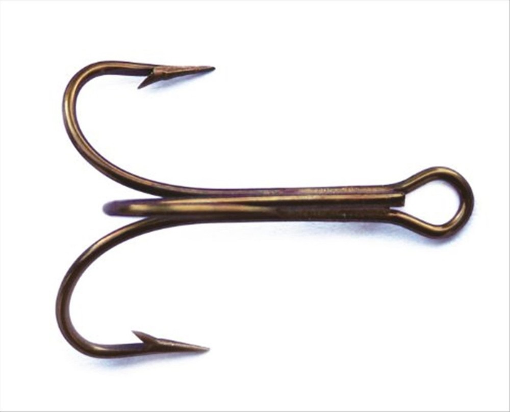 Mustad Treble Hook, O'Shaughnessy Bronze 16