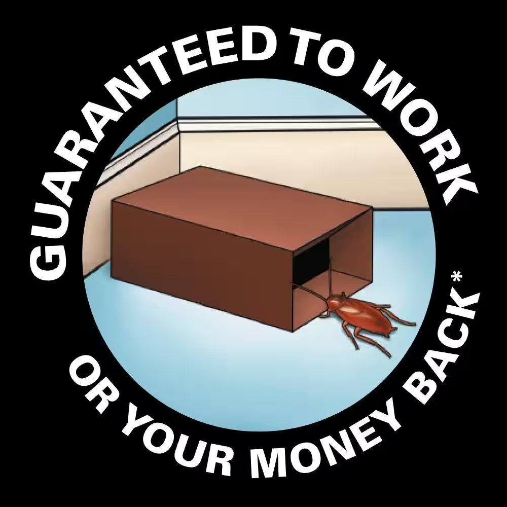 Roach Motel Insect Glue Traps (2-Pack)