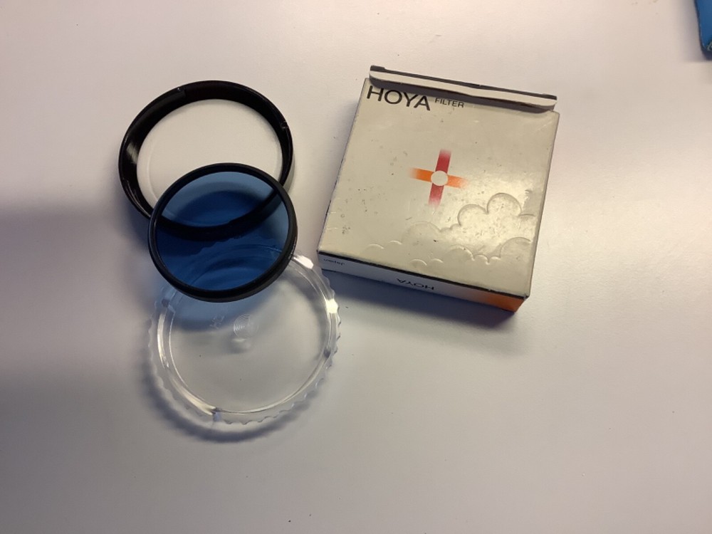 Hoya 52mm 80B Blue Filter with Case & Box