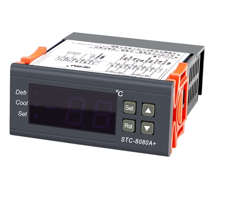 Digital Temperature Controller STC-8080A+ Microcomputer Temp Controller 220V