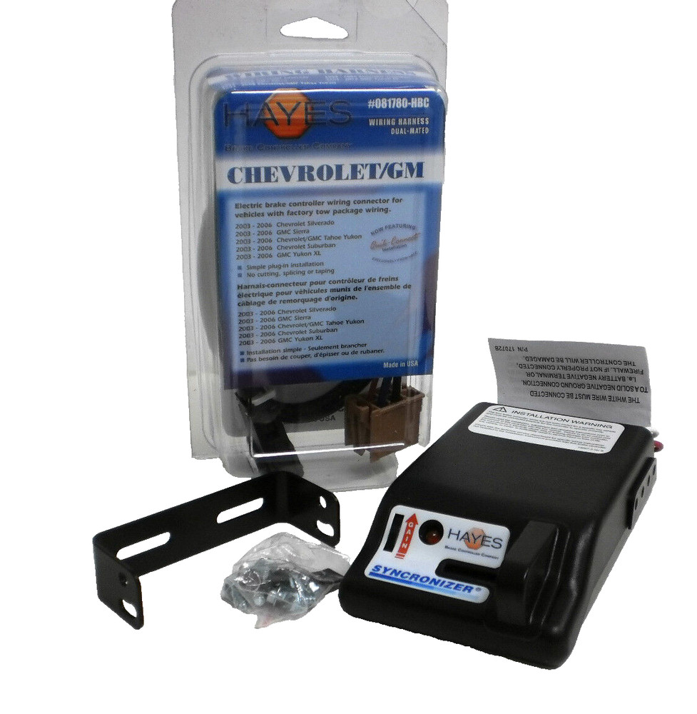 Hayes Brake Controller Synchronizer w/ GM Chevy harness