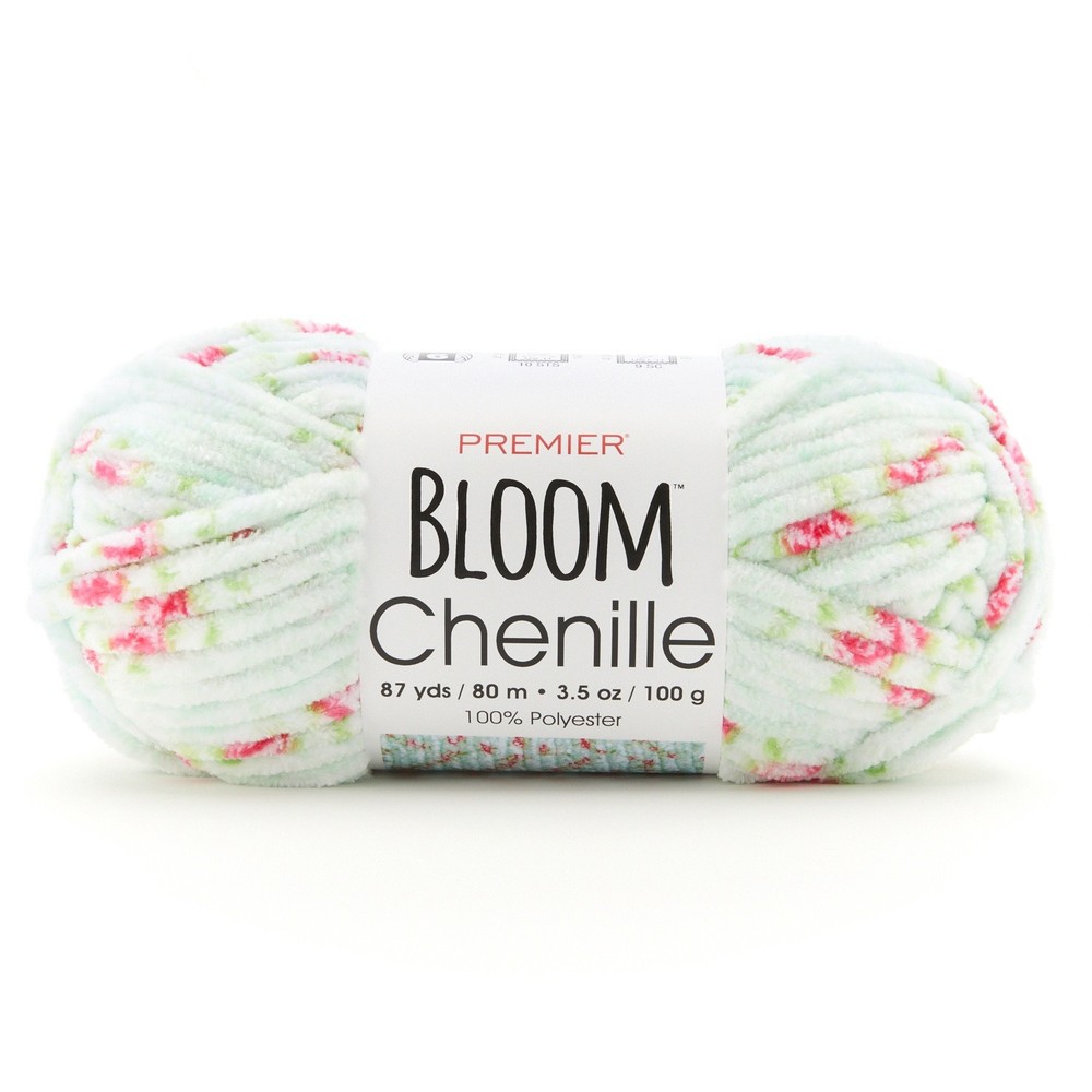 3 Pack - Premier Bloom Chenille Yarn-Dewdrop - 2099-11