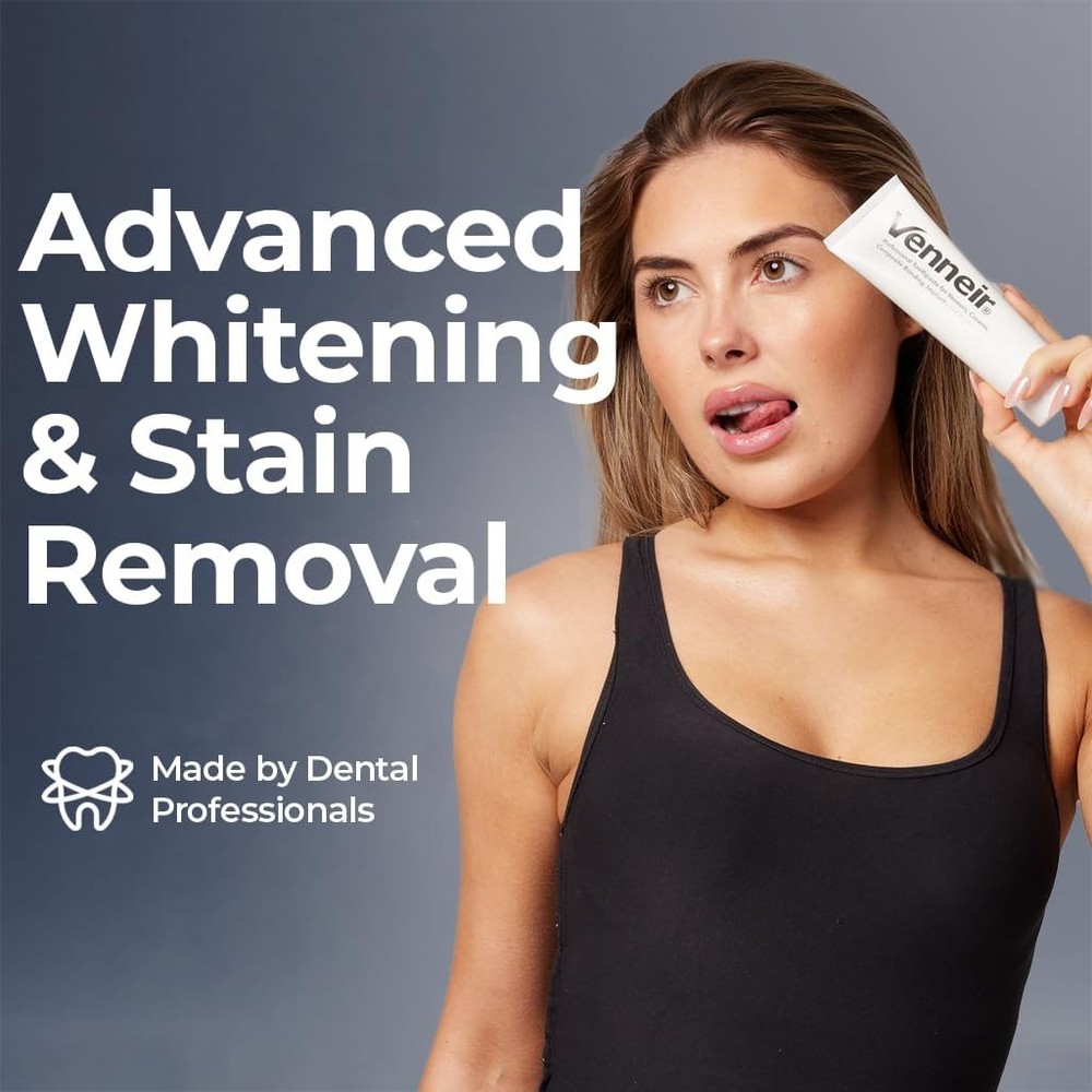 Venneir® Professional Toothpaste for Veneers, Implants, Bondings, Crowns &...