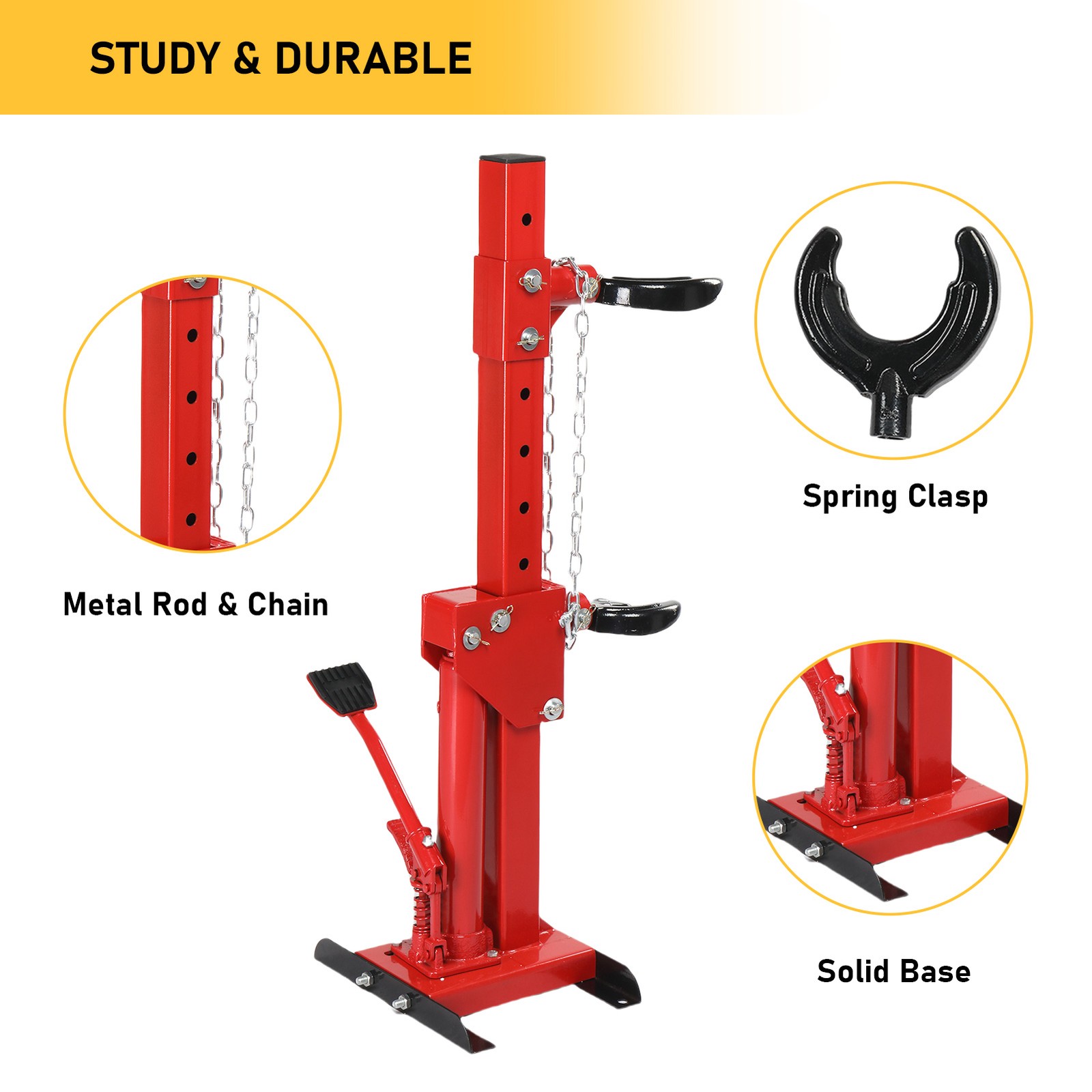 Strut Spring Compressor 4.5 T Hydraulic Jack Coil Spring Compressor Tool