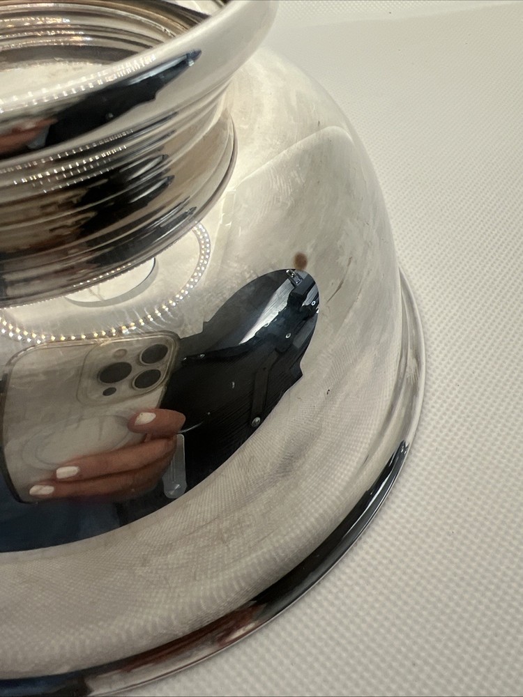 Gorham Small Silver Plate Bowl YC 779 Footed 6-1/2"