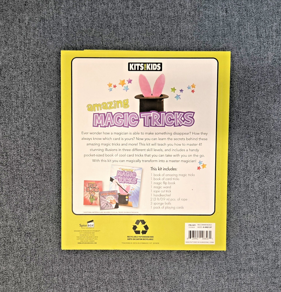 Spicebox 40 Easy To Learn Amazing Magic Tricks Kit