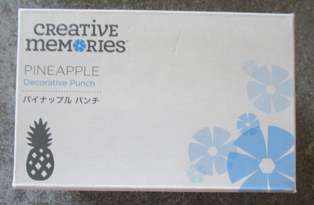 Creative Memories Pineapple Decorative Punch NIB NEW 2021