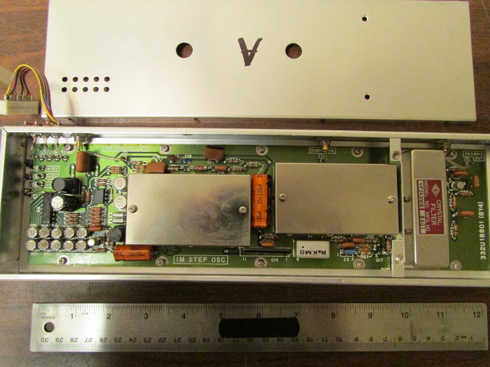 A Module From Anritsu Signal Generator With Ribbon Cable
