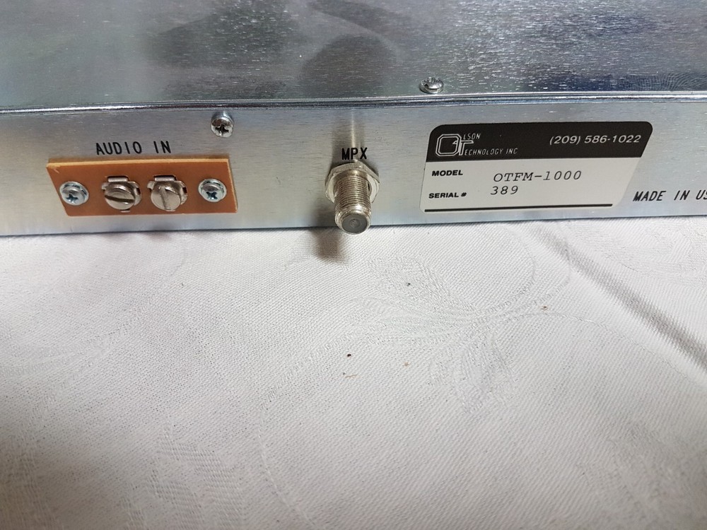 Olson FM Cable up modulator .