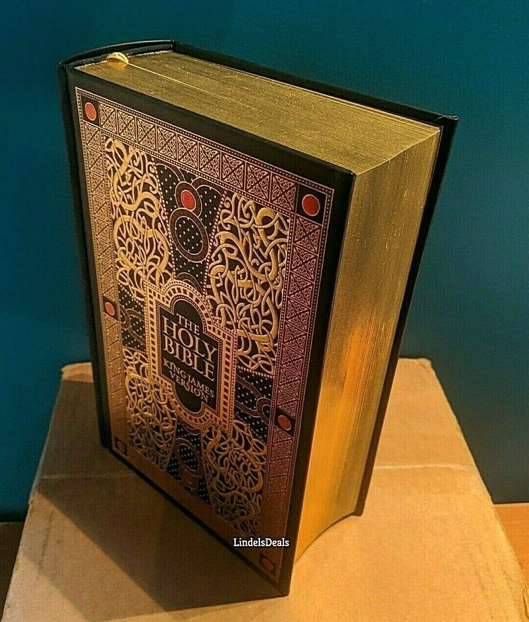 The Holy Bible King James Version Gustave Dore Illustrated Leather Bound NEW