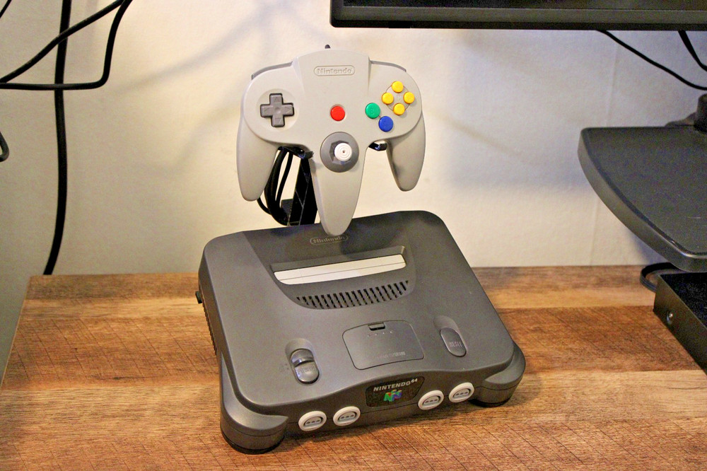 Nintendo 64 Display Stand -- 3D Printed