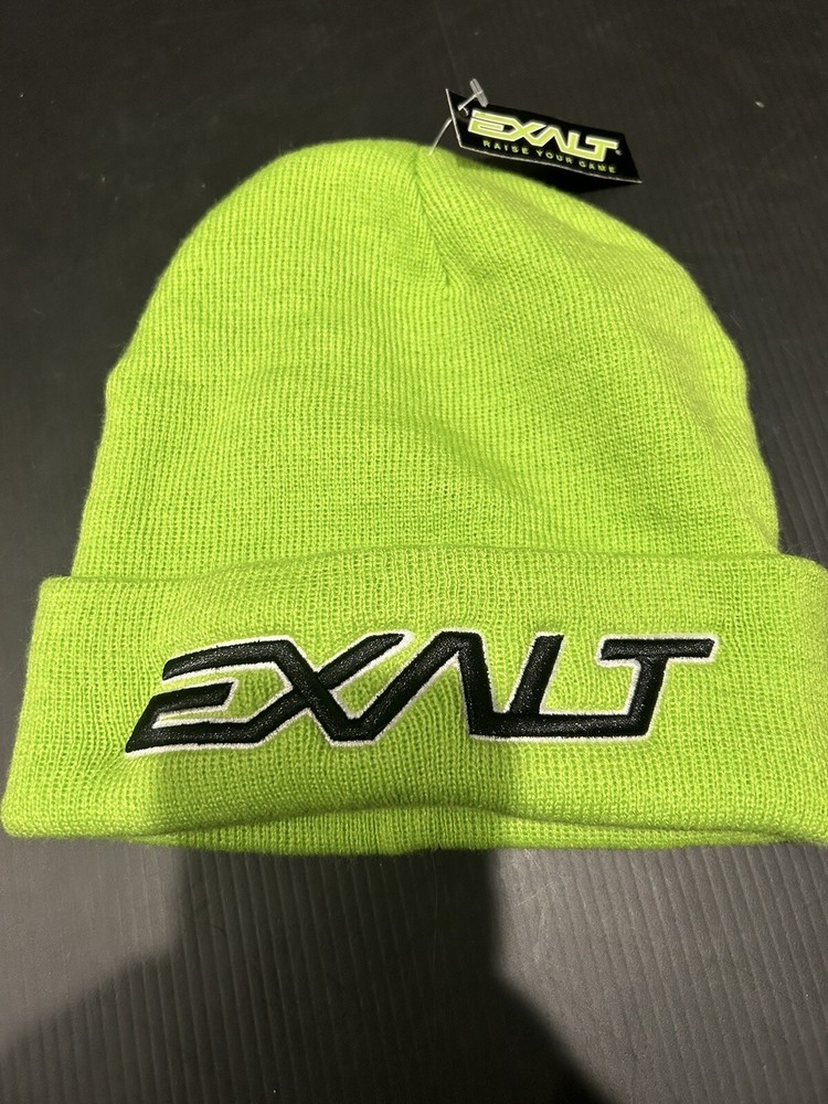 NEW!! Exalt Beanie Bold Paintball - Lime
