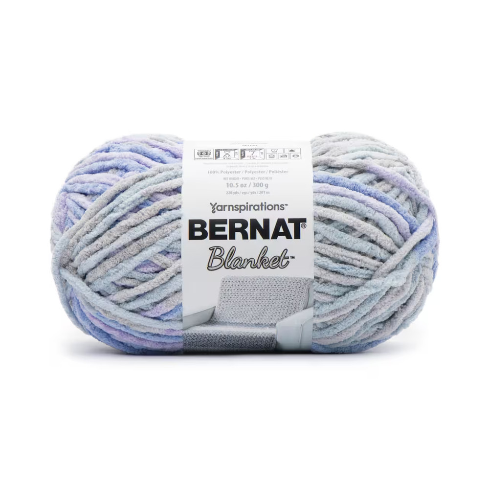 Yarnspirations Bernat Blanket Yarn "Overcast"