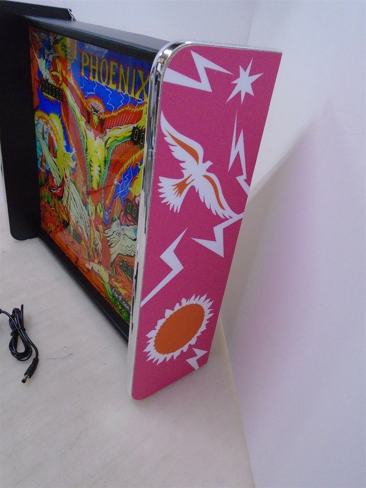 Williams Phoenix Pinball Head LED Display light box