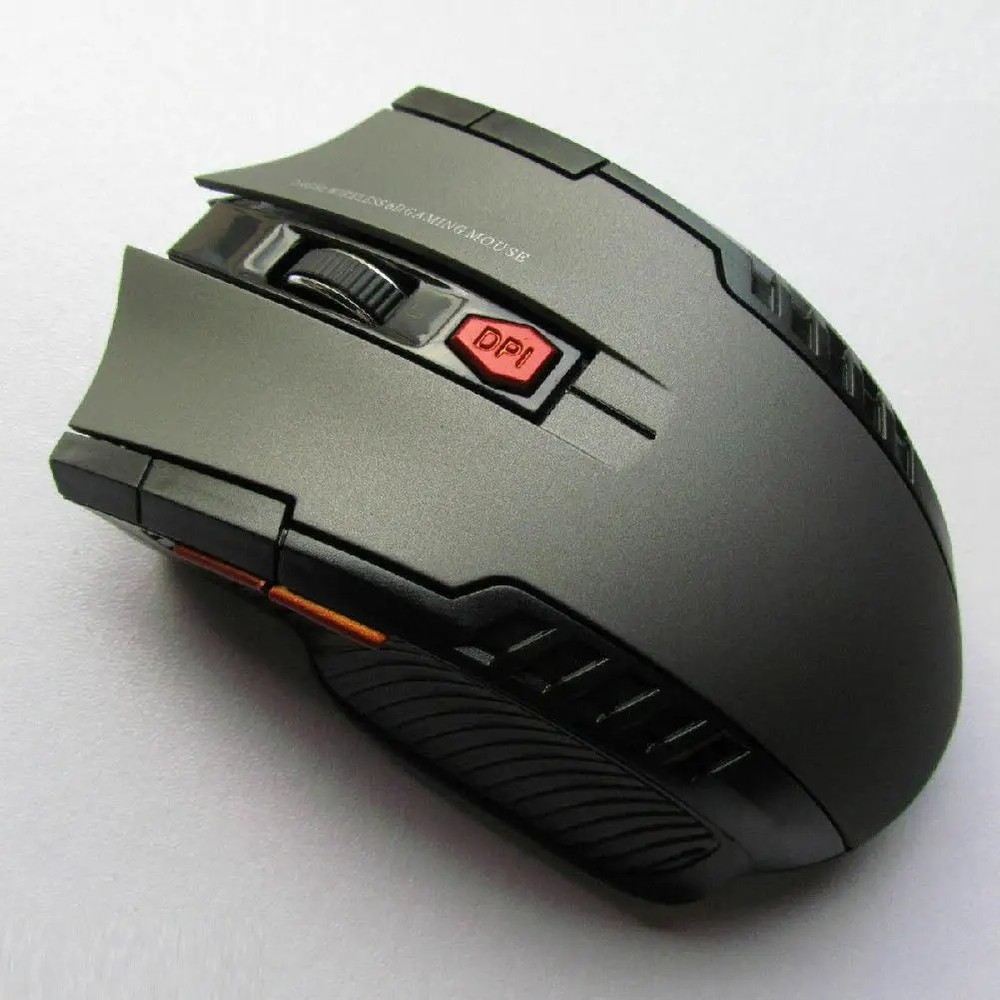 2.4GHz Wireless Optical Mouse USB Receiver 1200 DPI 6 Button Laptop PC