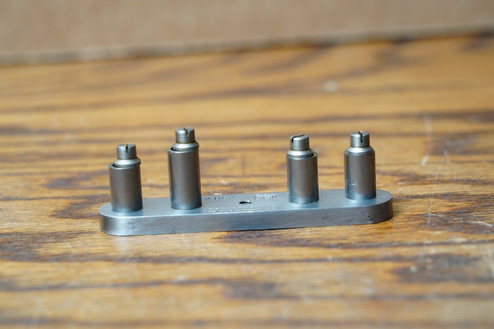 2 Sets Brown & Sharpe Toolmaker's Buttons 1/4" and 1/2"