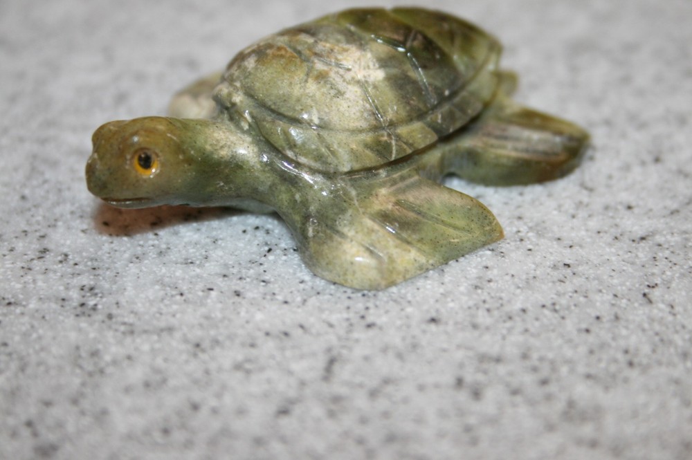 Carved Stone Turtle
