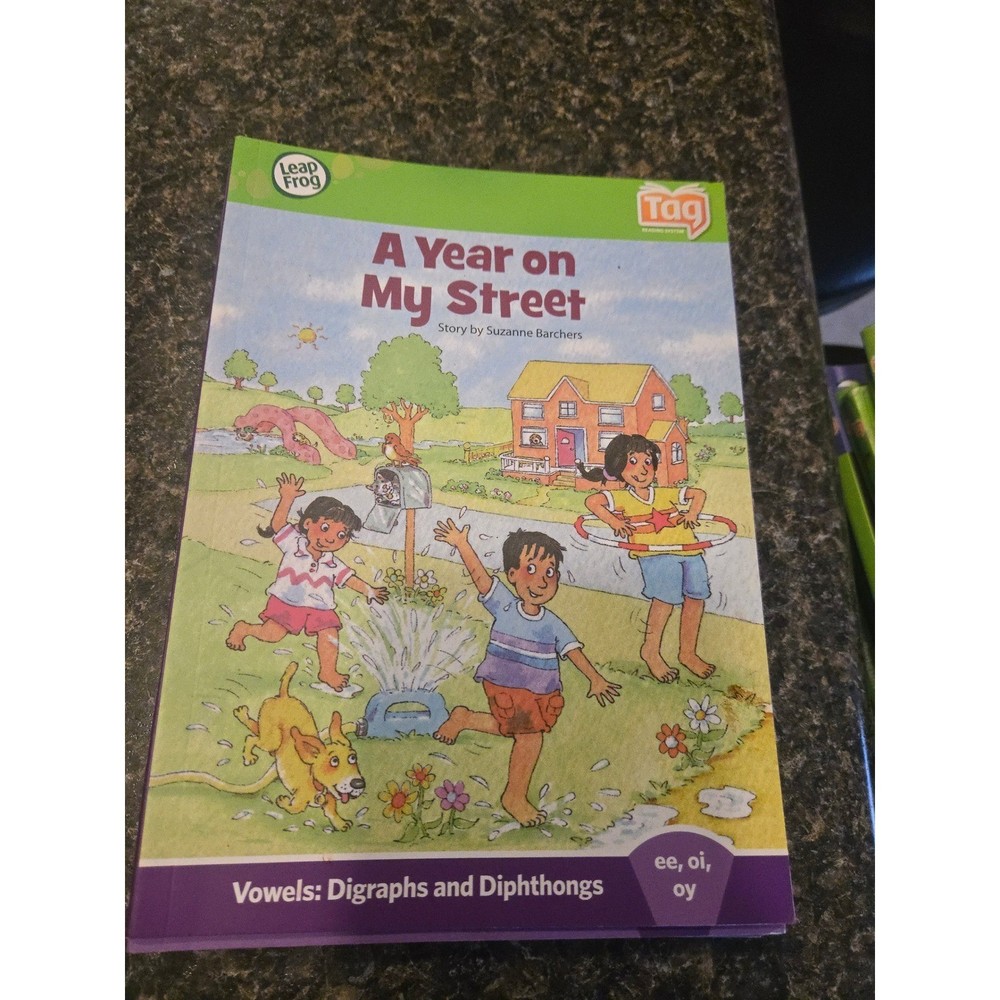 9 - LEAP FROG Tag Learn To Read System Book Set and Learn To Write Numbers Book