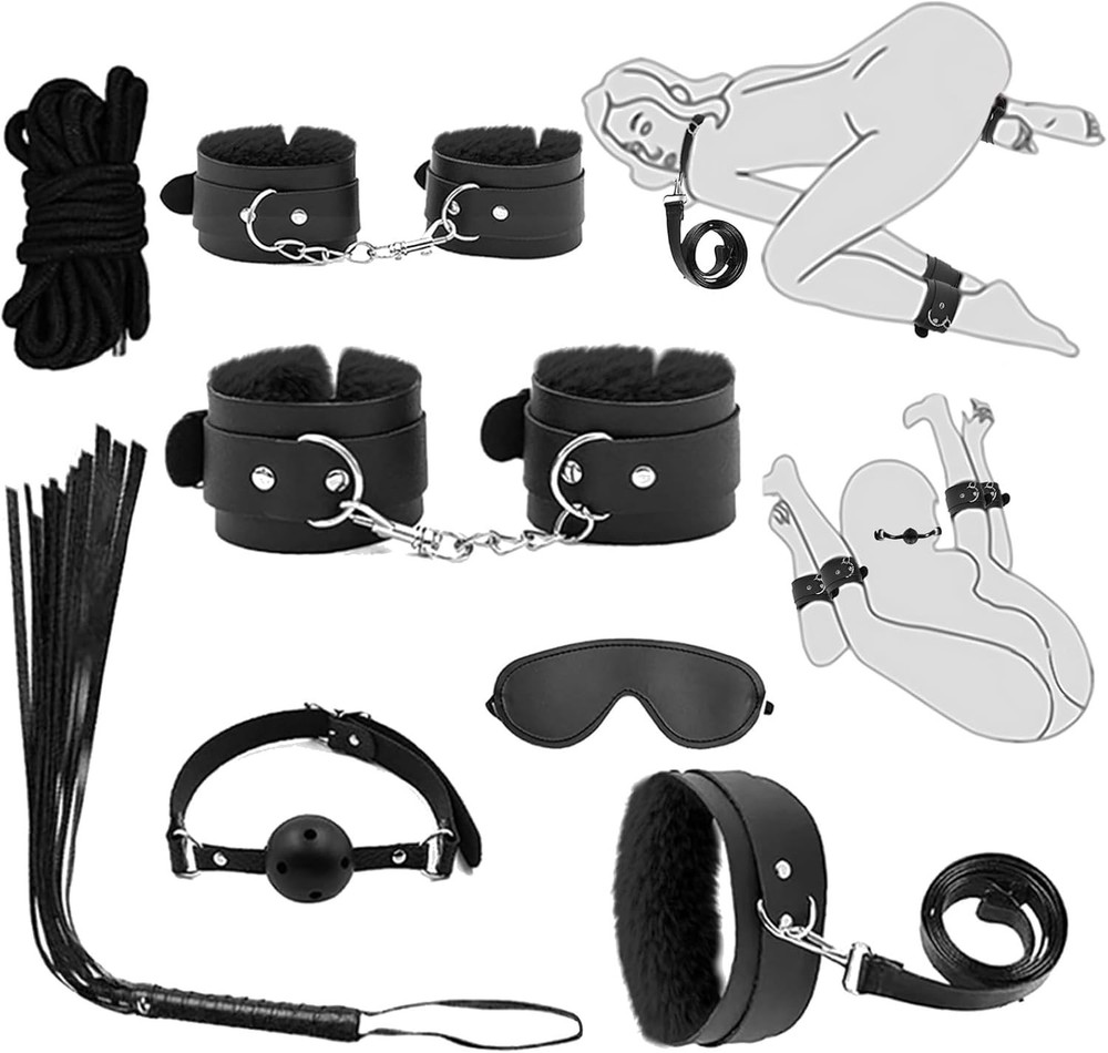 Couples Bondage Set with Accessories