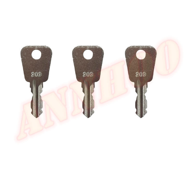 3pcs For ABB Robot IRC5 Control Cabinet Key 3HAC052287-002 Automatic Gear Switch