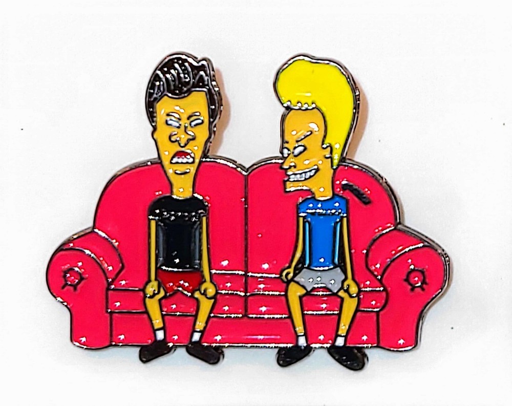 Beavis And Butthead MTV Backpack Lapel Enamel Pin