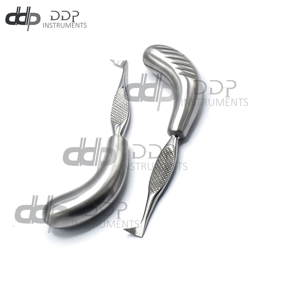 Cryer Elevator Left+Right Surgical Dental Instruments Tools