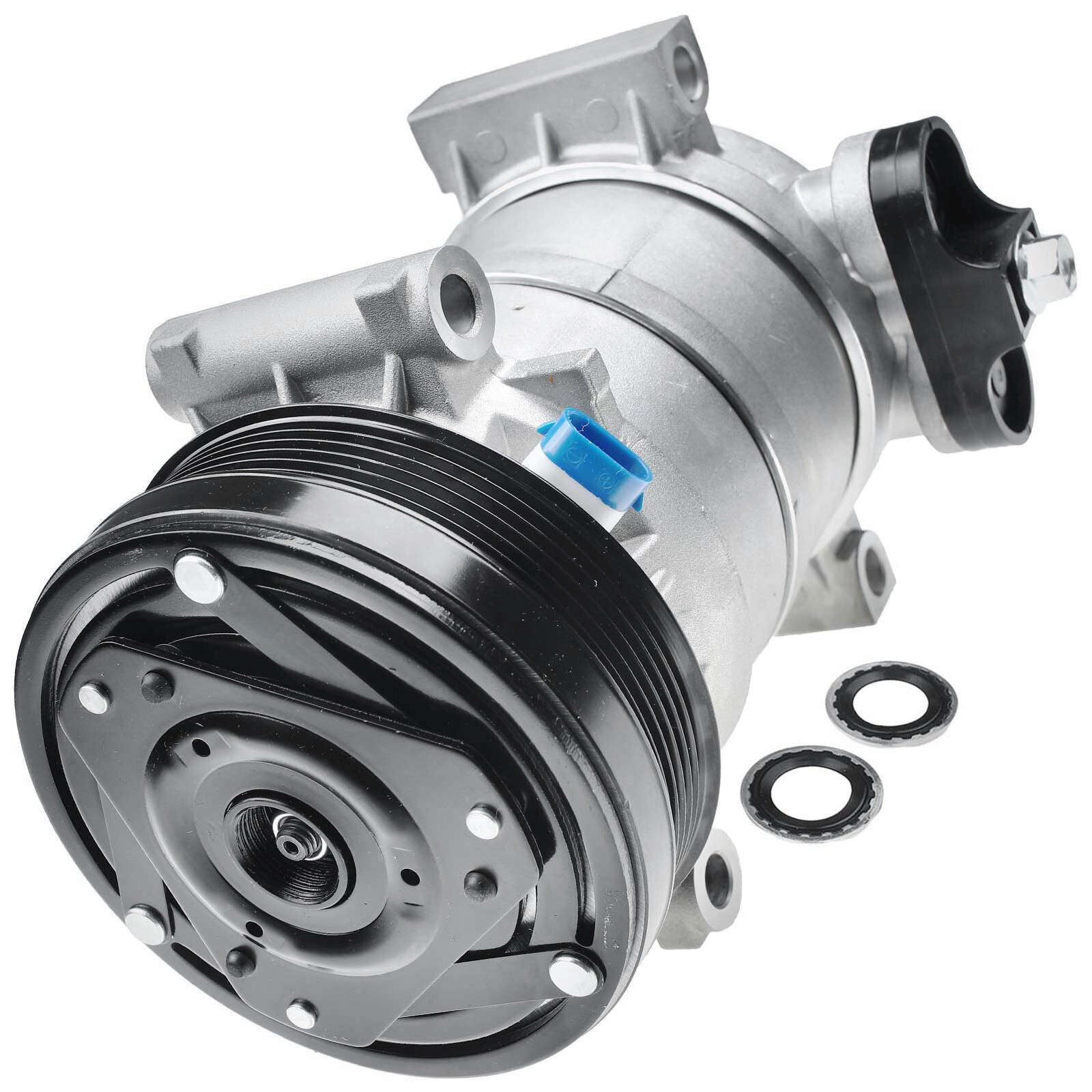 New AC Compressor with Clutch for Chevy K1500 2500 3500 P30 96-99 GMC C1500 2500