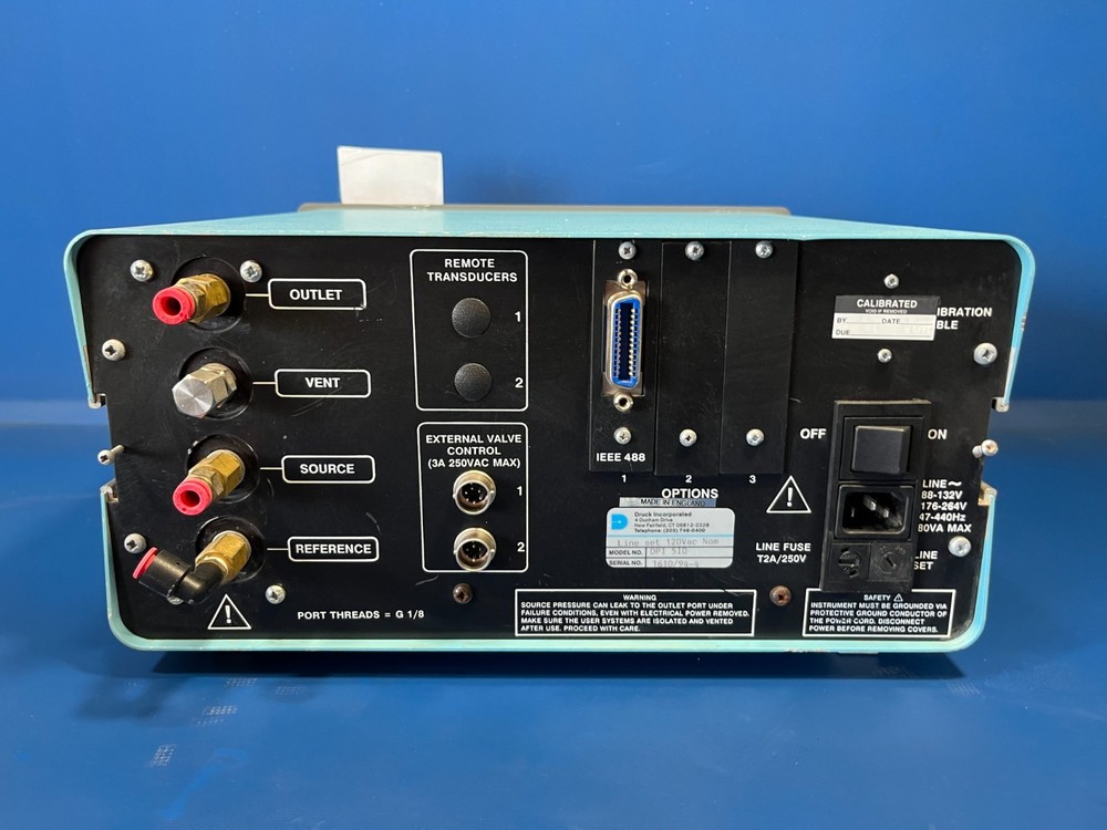 DRUCK DPI 510 PRECISION PRESSURE CONTROLLER CALIBRATOR