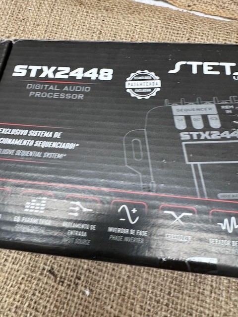 Stetsom STX 2448 DSP Digital Audio Processor Crossover 4 Channel -*New