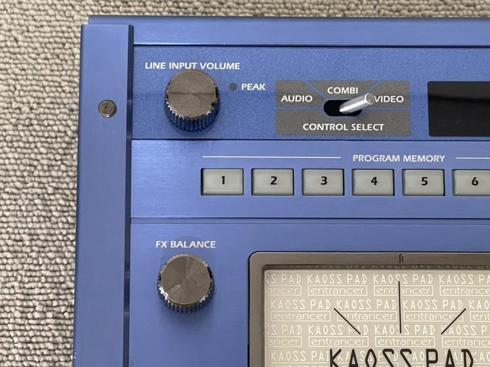 Korg Kaoss Pad Entrancer KPE1 Audio/Video Processor with Original Box Tested
