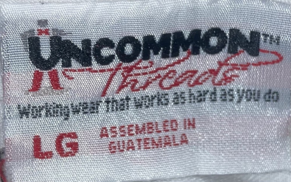 Uncommon Threads Men’s Size L Chef Coat White