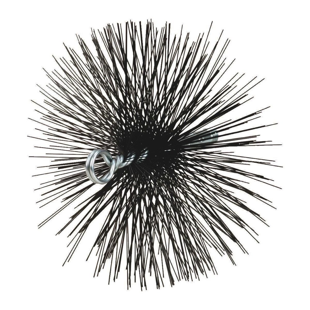 Meeco's Red Devil 6"Rnd Wire Chimney Brush