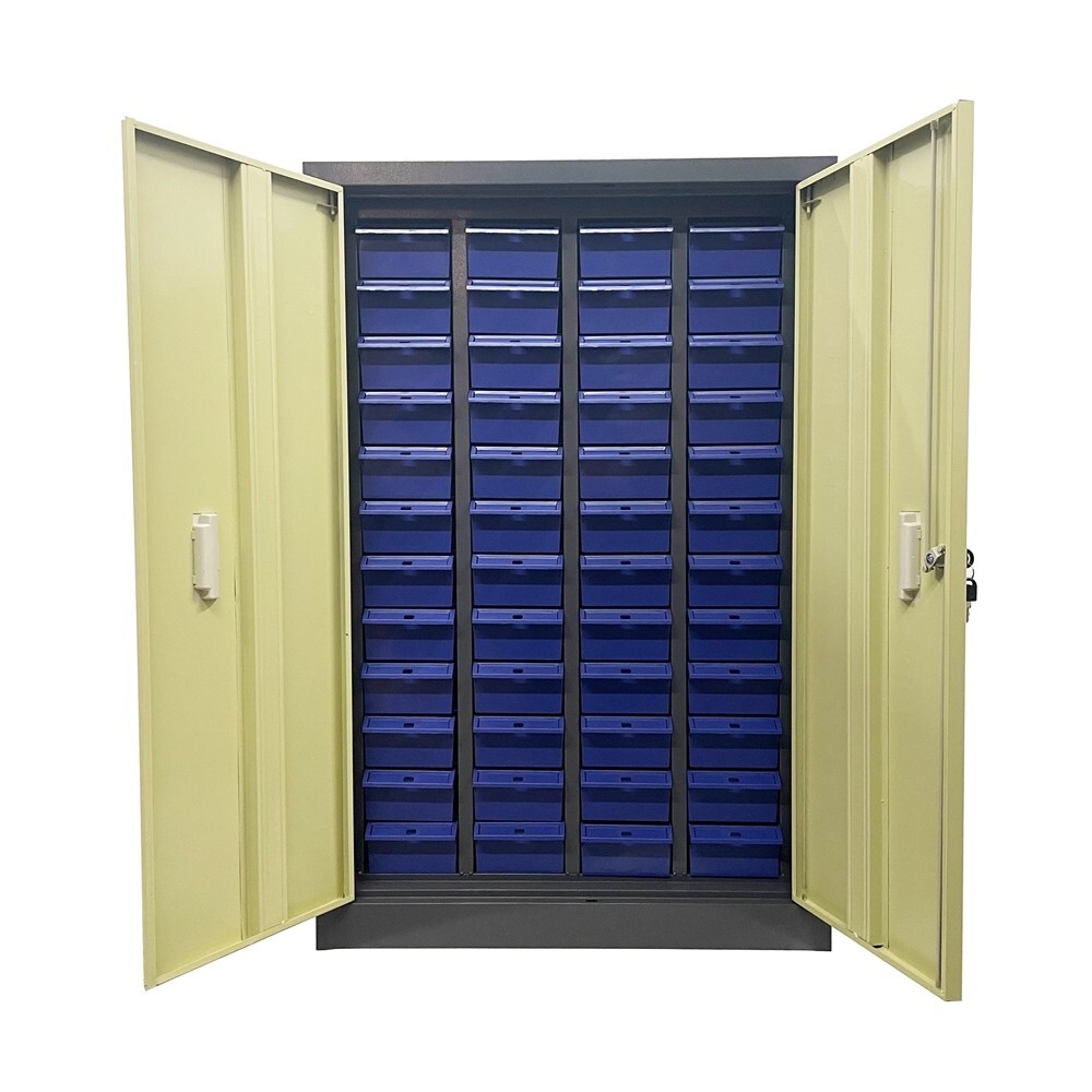 Part Cabinet with 48 Drawer Bolt Nut Tool Storage Organization Shelving Holder