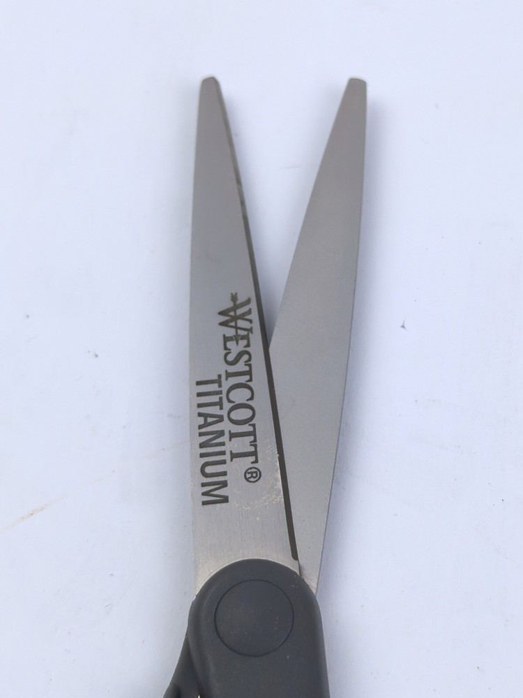 WESTCOTT TITANIUM Bonded 8" Soft Grip Scissors / Shears - NEW!