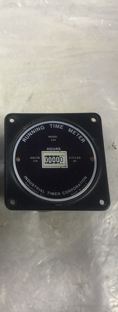 INDUSTRIAL TIMER CORP MODEL C25