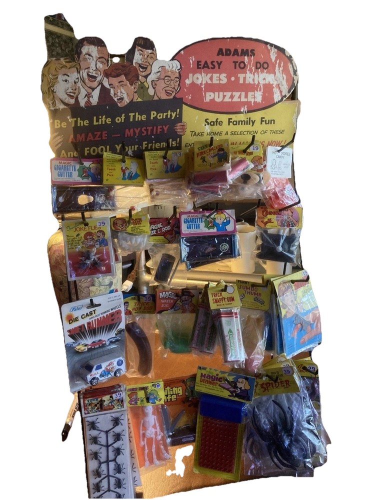 Vintage magic tricks puzzles games