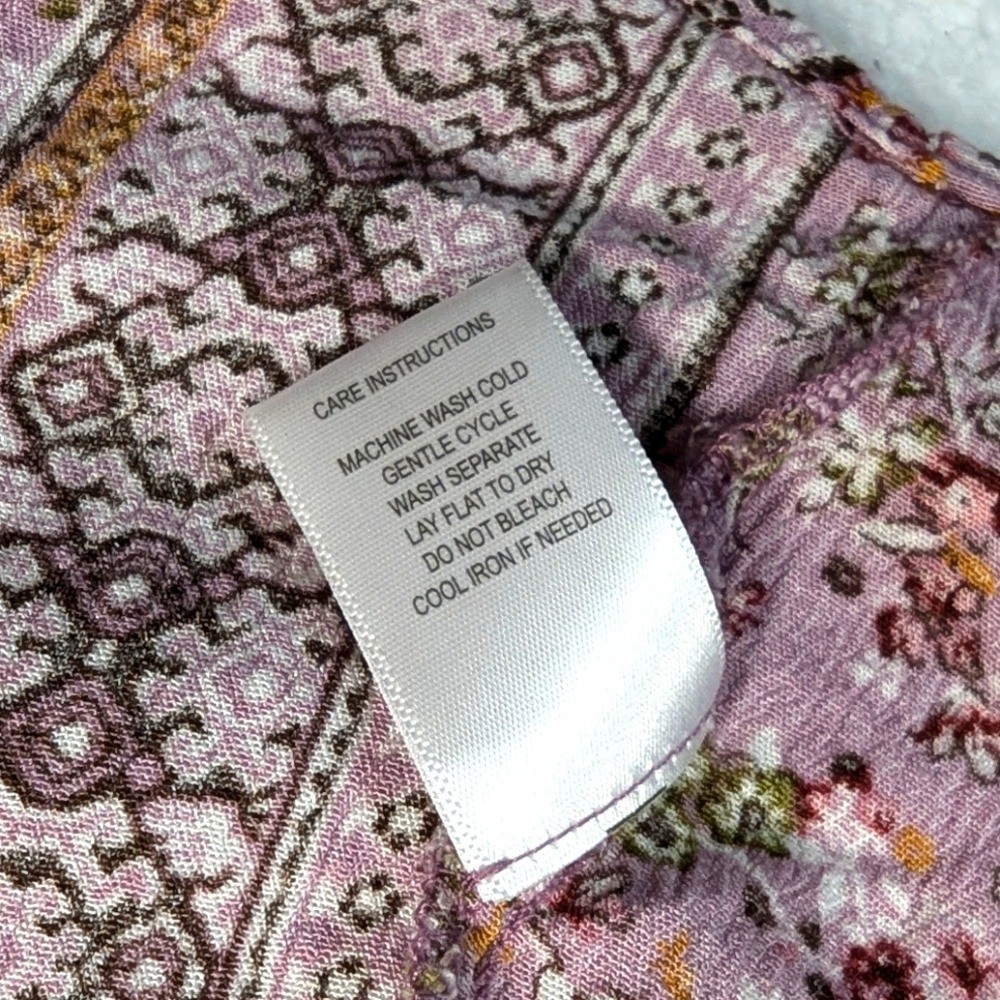 Gypsies & Moondust Boho Floral Print Belle Sleeve Longline Open Kimono Duster