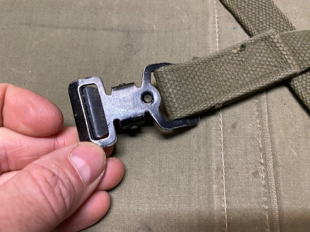 ORIGINAL WWII US ARMY M1942 LARGE SPARE EQUIPMENT CARRY STRAP