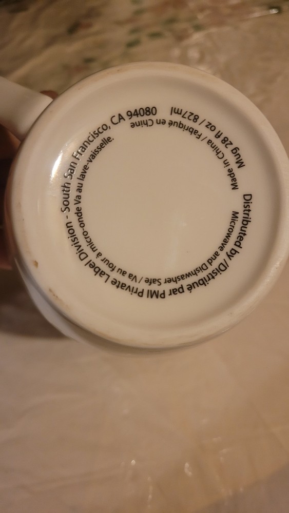 White Mug Mommy Slippy Cup