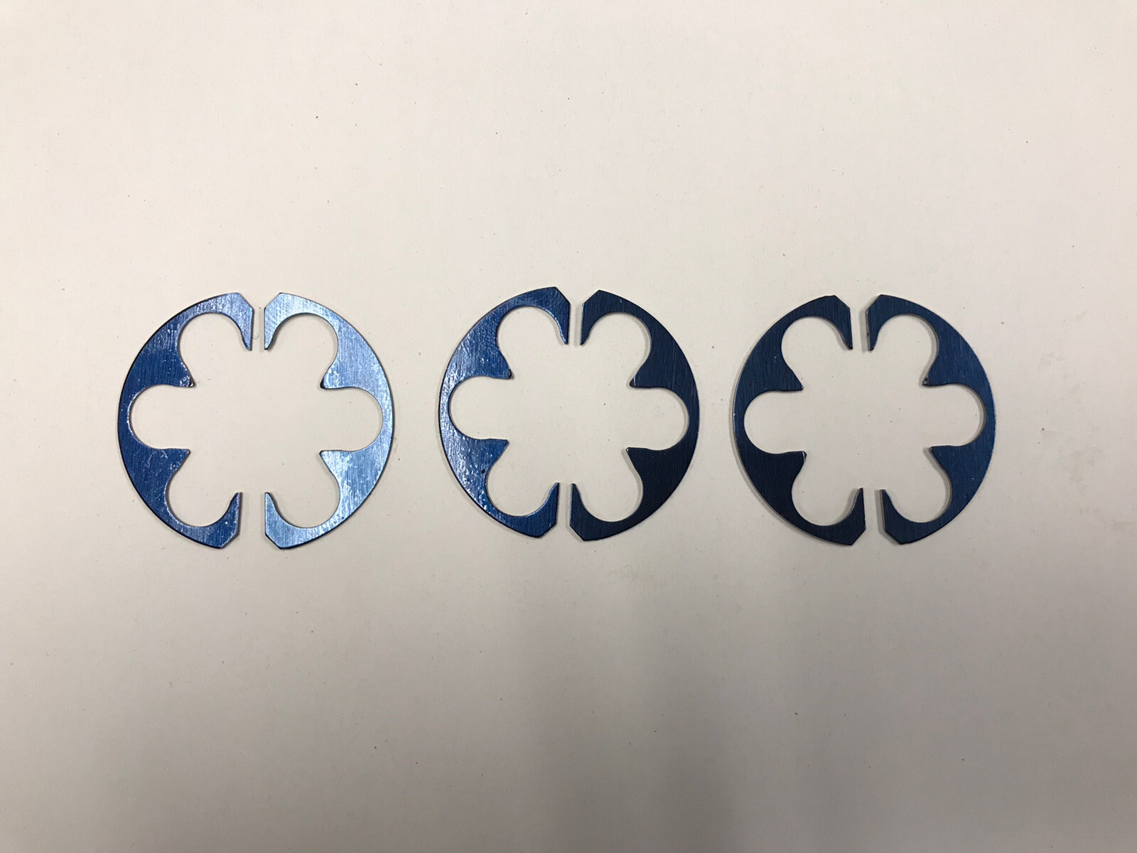 Half Moon clips, .45 ACP, New production, 3 pairs. Made in USA.