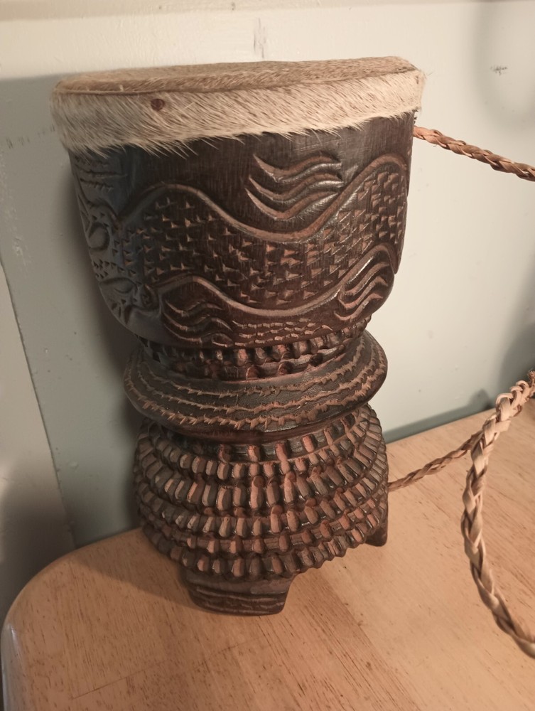 Hand Carved Djembe Hand Drum