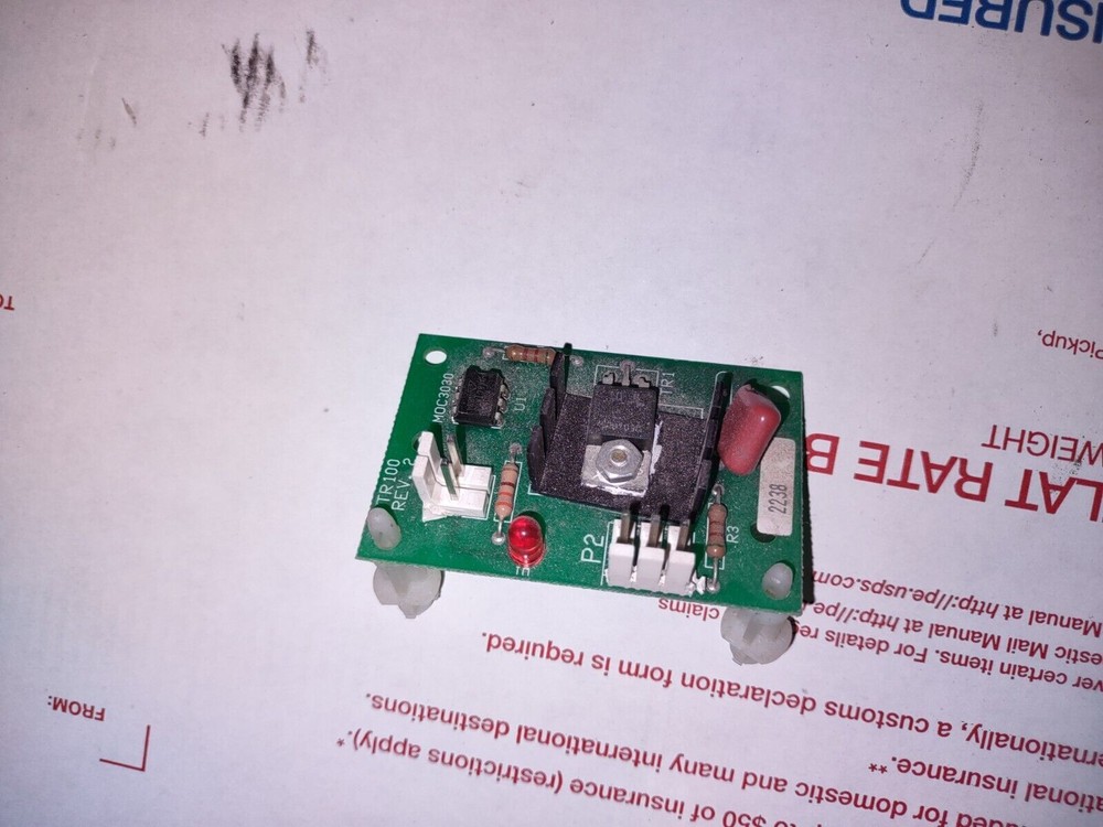deltronics arcade redemption ticket eater small pcb part #49