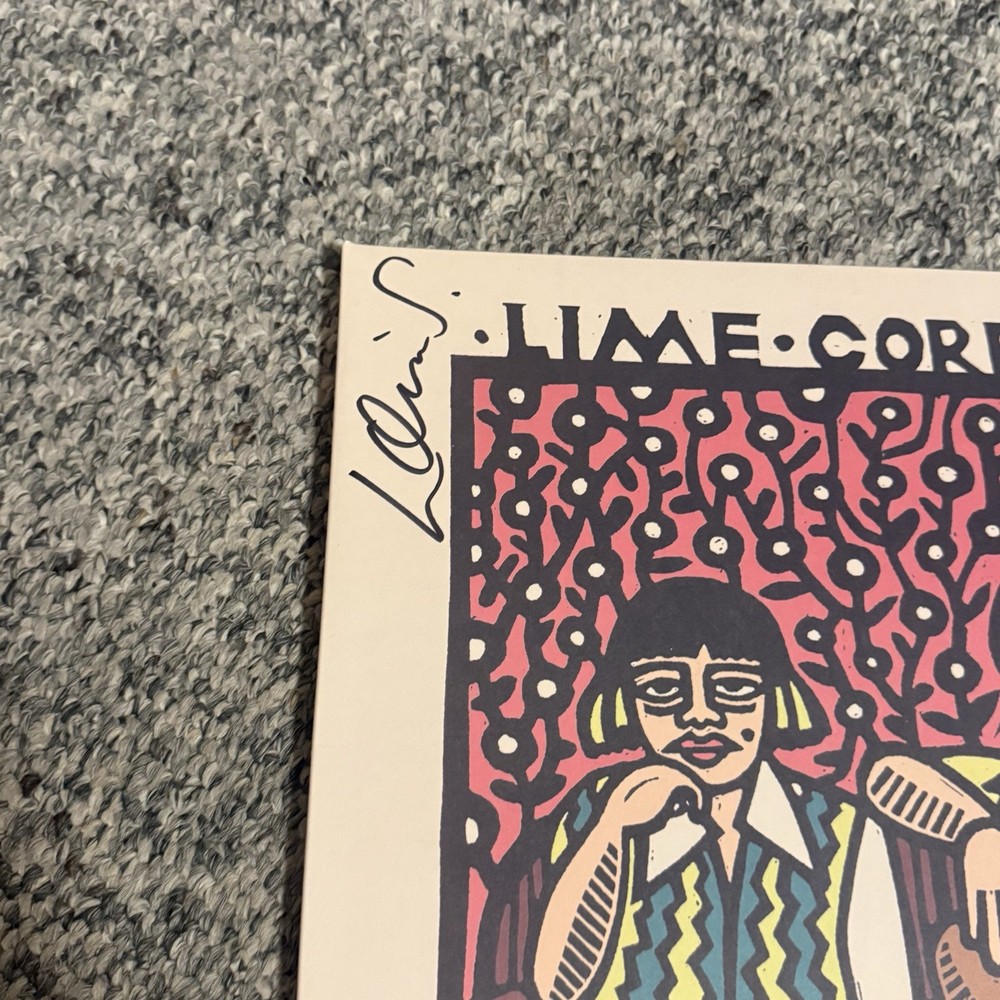 LIME CORDIALE SIGNED 14 STEPS TO A BETTER YOU VINYL RECORD + JSA COA